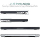 Suitable for  MacBook Pro 16 inch Case 2023 2022 2021 M2 A2780 A2485 M1 Pro/Max Hard Shell Case Keyboard Cover Black