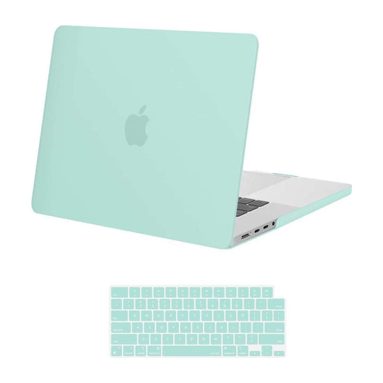 Suitable for  MacBook Pro 16 inch Case 2023 2022 2021 M2 A2780 A2485 M1 Pro/Max Hard Shell Case Keyboard Cover Green