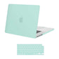 Suitable for  MacBook Pro 16 inch Case 2023 2022 2021 M2 A2780 A2485 M1 Pro/Max Hard Shell Case Keyboard Cover Green