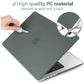 Suitable for  MacBook Pro 16 inch Case 2023 2022 2021 M2 A2780 A2485 M1 Pro/Max Hard Shell Case Keyboard Cover Midnight Green