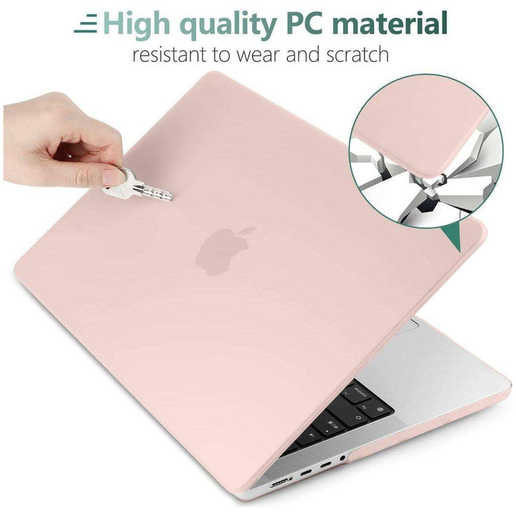 Suitable for  MacBook Pro 16 inch Case 2023 2022 2021 M2 A2780 A2485 M1 Pro/Max Hard Shell Case Keyboard Cover Sold Pink