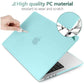 Suitable for  MacBook Pro 16 inch Case 2023 2022 2021 M2 A2780 A2485 M1 Pro/Max Hard Shell Case Keyboard Cover Turquoise