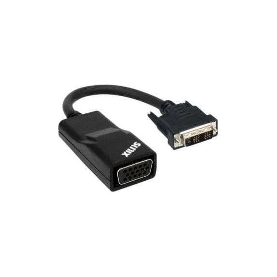 SUNIX DVI-D to VGA Adapter; compliant with VESA VSIS version 1, Rev.2; Output resolutions up to 1920x1200; HDTV resolutions up to 1080p