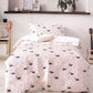 Swan Blush Quilt Cover Set Single - Magdasmall