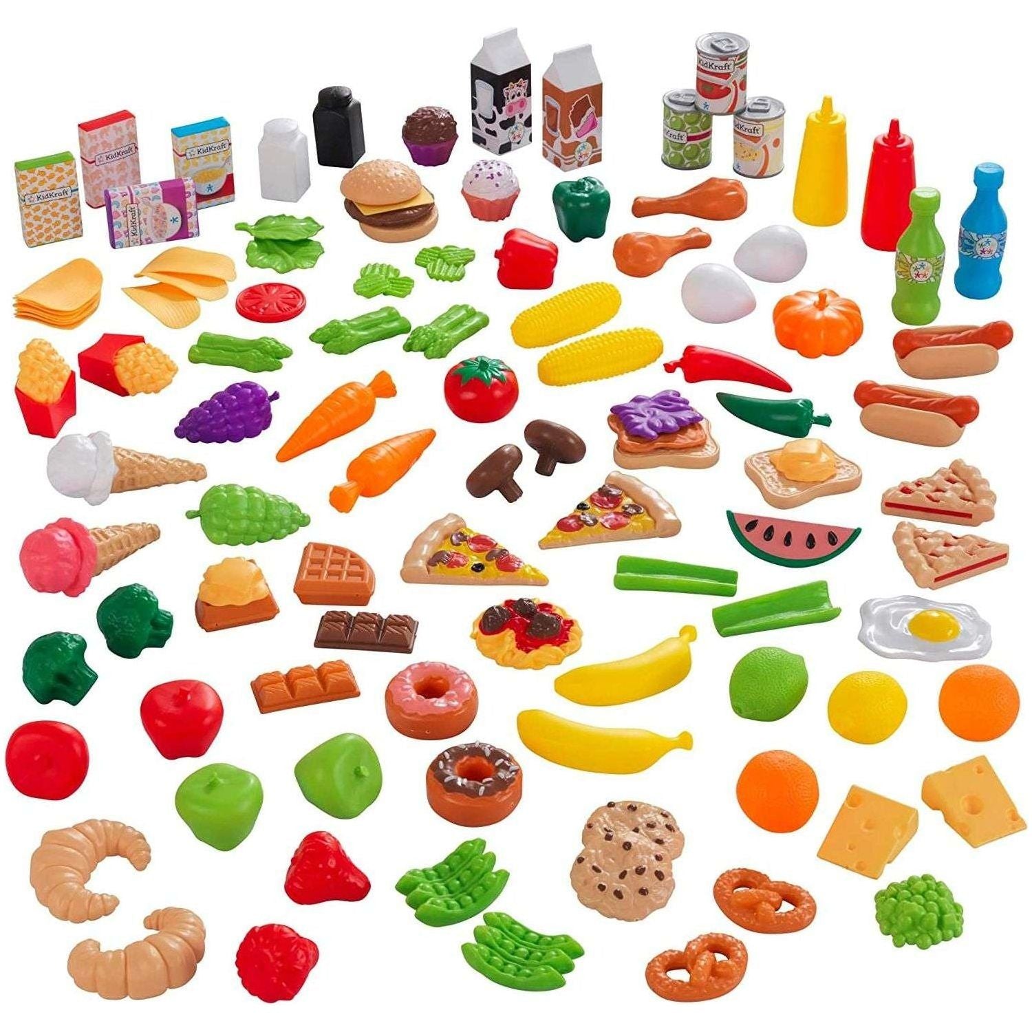 Tasty Treats Play Food Set for kids (115 pcs)