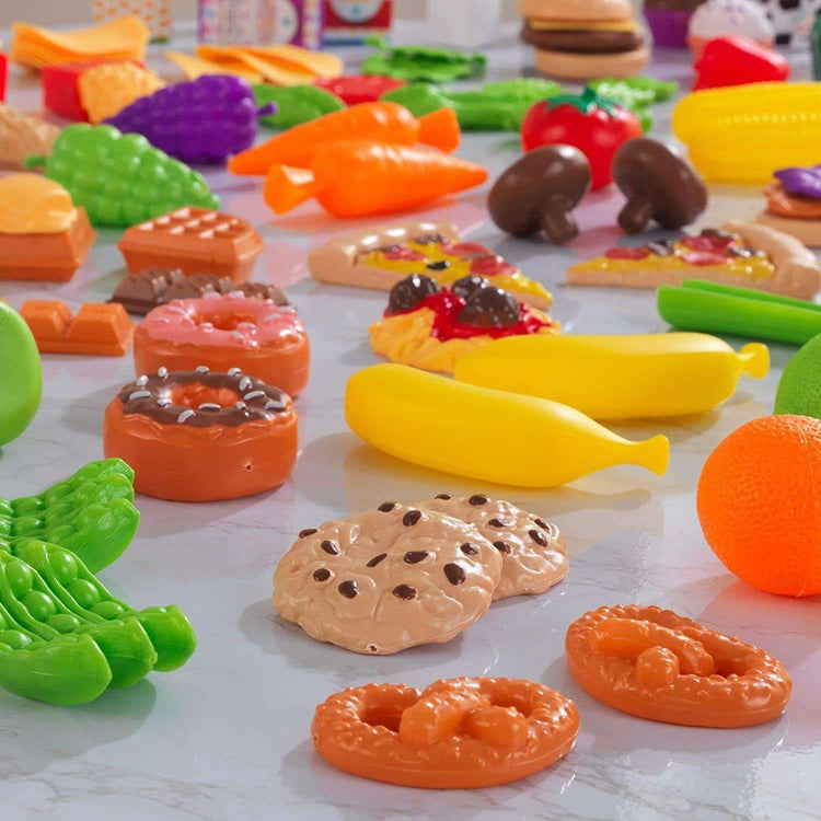 Tasty Treats Play Food Set for kids (115 pcs) - Magdasmall