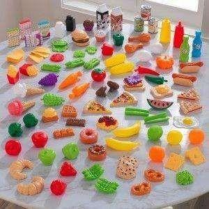 Tasty Treats Play Food Set for kids (115 pcs) - Magdasmall