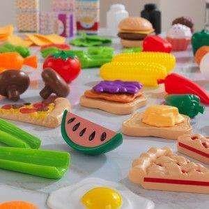 Tasty Treats Play Food Set for kids (115 pcs) - Magdasmall