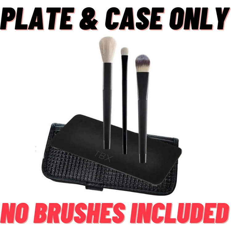 Tbx Beauty Case and Magnetic Plate Holder Anti Roll System