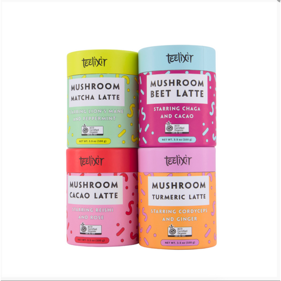 Teelixir Mushrooms-Lattes