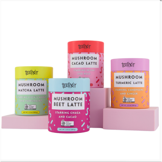 Teelixir Mushrooms-Lattes