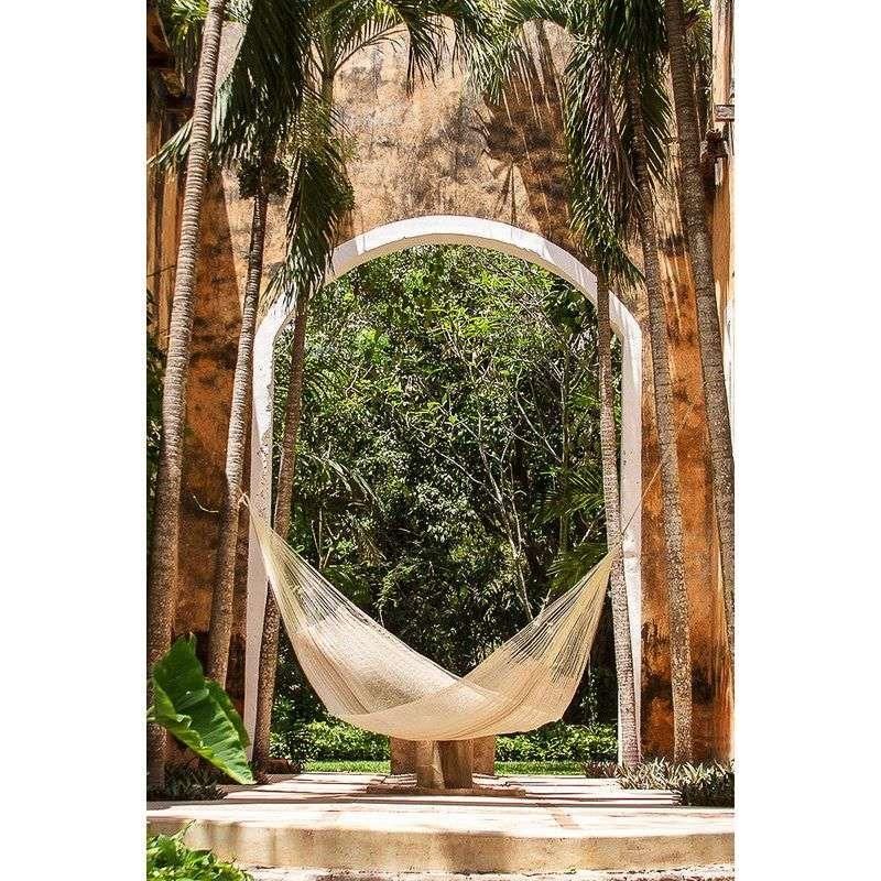 The out and about Mayan Legacy hammock Doble Size in Cream colour