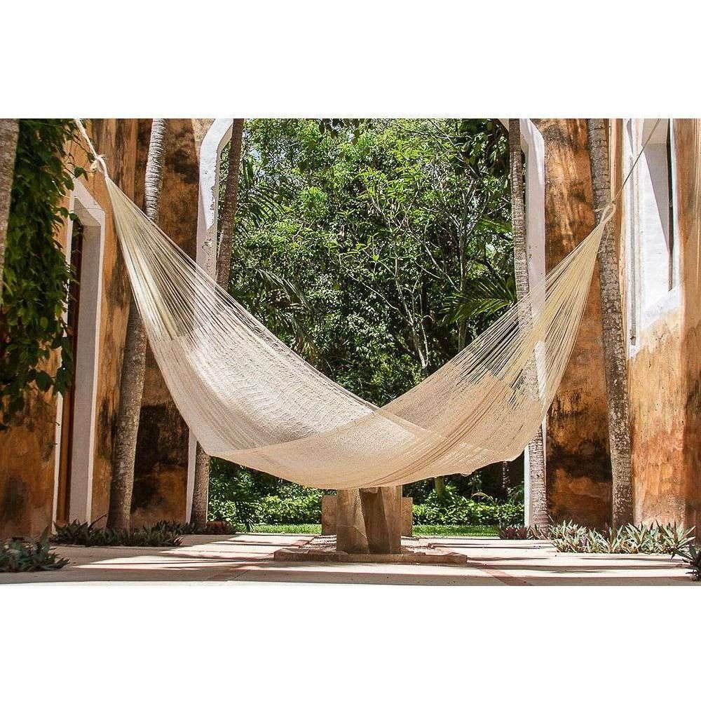 The out and about Mayan Legacy hammock Doble Size in Cream colour