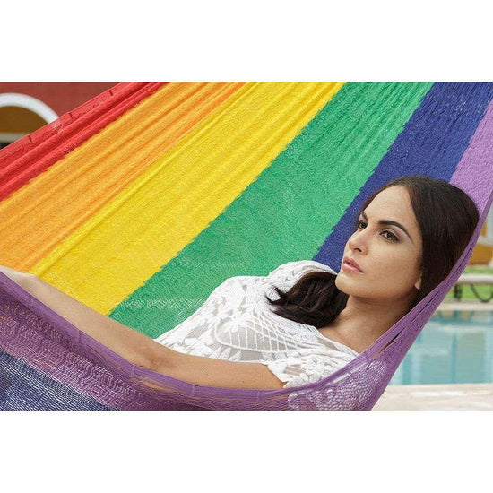 The Power nap Mayan Legacy hammock in Rainbow Colour