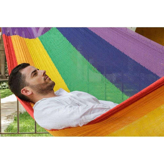 The Power nap Mayan Legacy hammock in Rainbow Colour