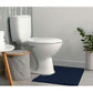 Toggle Microfiber Bath Mat Contourned Navy