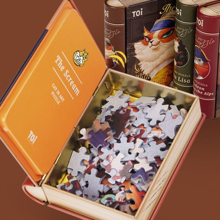 TOI Cat in Art Puzzle - Mona Lisa-1826052194013679620