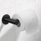 Toilet Paper Holder Self Adhesive Black Bathroom Paper Roll Holder Roll Holder 304 - Magdasmall