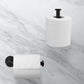 Toilet Paper Holder Self Adhesive Black Bathroom Paper Roll Holder Roll Holder 304 - Magdasmall