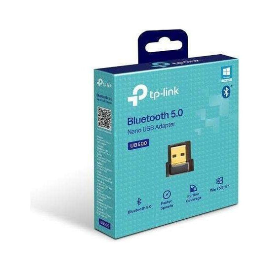 TP-LINK UB500 Bluetooth 5.0 Nano USB 2.0 Adapter, Add Bluetooth To Your Devices, Wireless Connectivity, Windows 10/8.1/7, Plug and Play