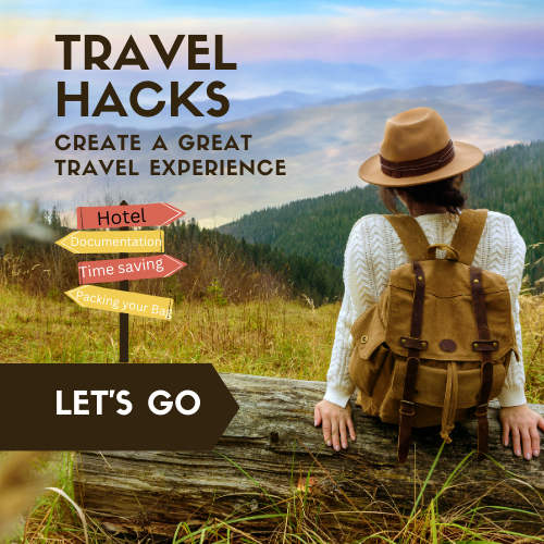 Travel Smart: Hacks, Blogs, and Tips for Stress-Free Adventures - eBook and Audio - Instant Download