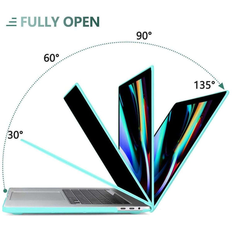 Turquoise MacBook Pro 13 Inch Case 2016-2023 M1 M2 A2338 A2289 A2251 A2159 Hard Shell Case Keyboard Cover