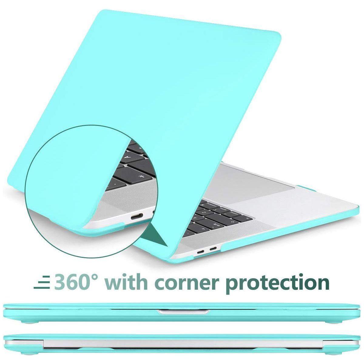 Turquoise MacBook Pro 13 Inch Case 2016-2023 M1 M2 A2338 A2289 A2251 A2159 Hard Shell Case Keyboard Cover