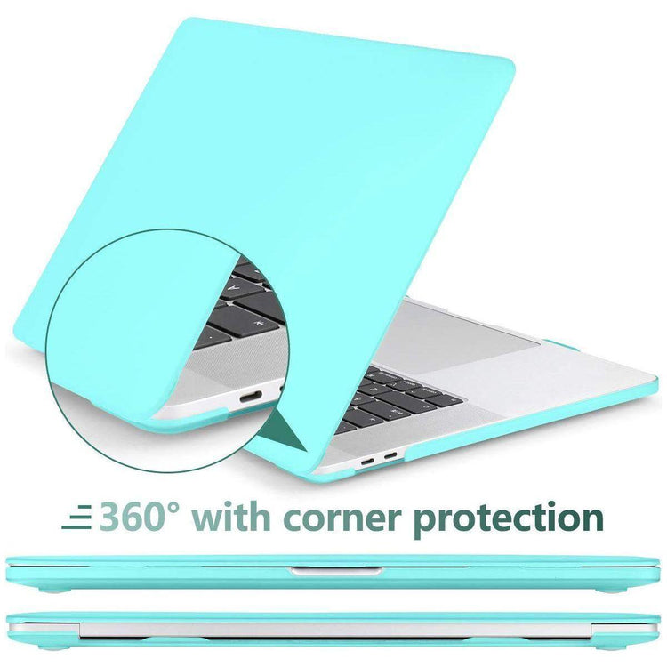 Turquoise MacBook Pro 13 Inch Case 2016-2023 M1 M2 A2338 A2289 A2251 A2159 Hard Shell Case Keyboard Cover