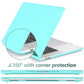 Turquoise MacBook Pro 13 Inch Case 2016-2023 M1 M2 A2338 A2289 A2251 A2159 Hard Shell Case Keyboard Cover