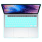 Turquoise MacBook Pro 13 Inch Case 2016-2023 M1 M2 A2338 A2289 A2251 A2159 Hard Shell Case Keyboard Cover