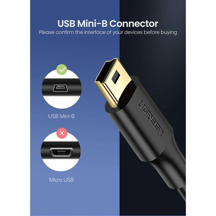 UGREEN 10355 USB-A to Mini-USB Cable 1M