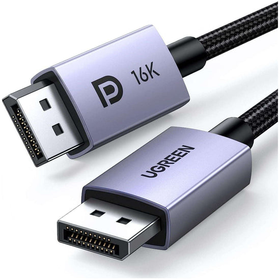UGREEN 15383 16K Displayport 2.1 Male to Male VESA Certified Cable 1M