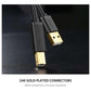 UGREEN 20846 USB 2.0 Printer Cable 1M