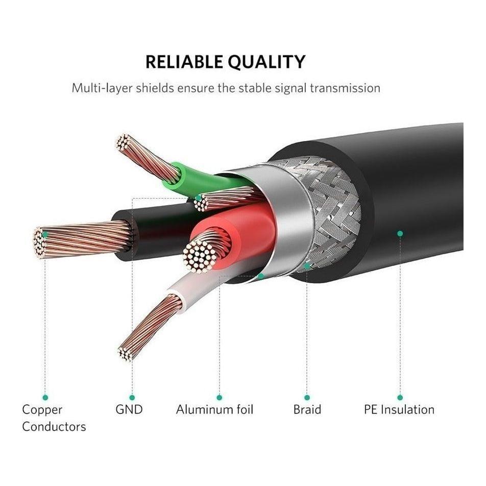 UGREEN 20846 USB 2.0 Printer Cable 1M