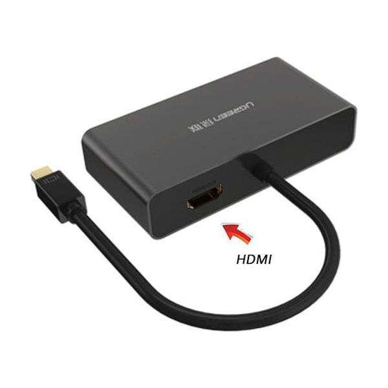 UGREEN 3-in-1 Mini DisplayPort to HDMI&amp;VGA&amp;DVI converter - black (10440)