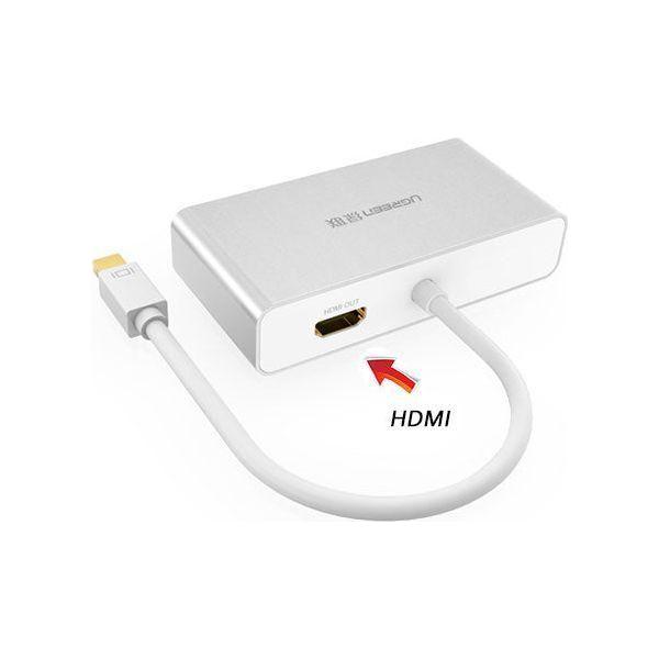 UGREEN 3-in-1 Mini DisplayPort to HDMI&amp;VGA&amp;DVI converter - white (10438)