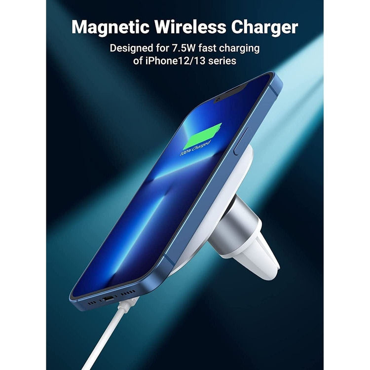 UGREEN 40117 Magnetic Wireless Car Charger - Magdasmall