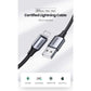 UGREEN 60158 USB-A to 8-pin iPhone Charging Cable 2M Black