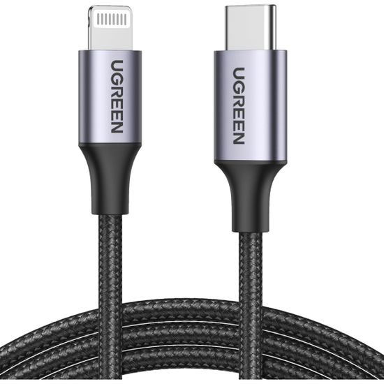 UGREEN 60761 USB-C to iPhone 8-pin Fast-Charging Cable 2M