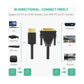 UGREEN HDMI To DVI 24+1 Cable 1M (30116)