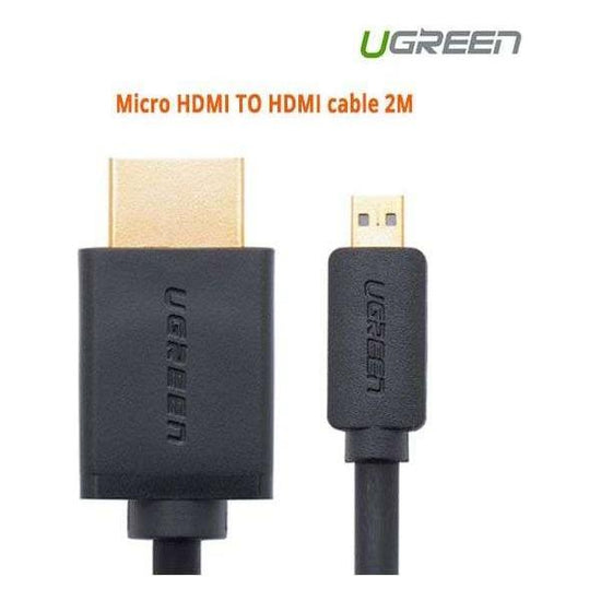 UGREEN Micro HDMI TO HDMI cable 2M (30103)