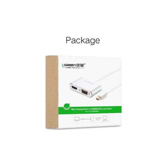 UGREEN Mini DP to HDMI/VGA converter Silver (20421)