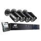 UL Tech 1080P 8 Channel HDMI CCTV Security Camera with 1TB Hard Drive