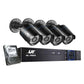 UL-tech 1080P CCTV Camera Home Security System DVR Outdoor HD Night Vision 4TB