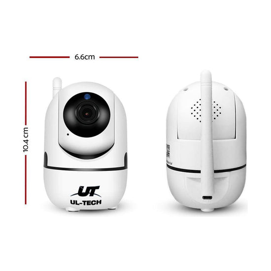 UL-TECH 1080P Wireless IP Camera CCTV Security System Baby Monitor White - Magdasmall