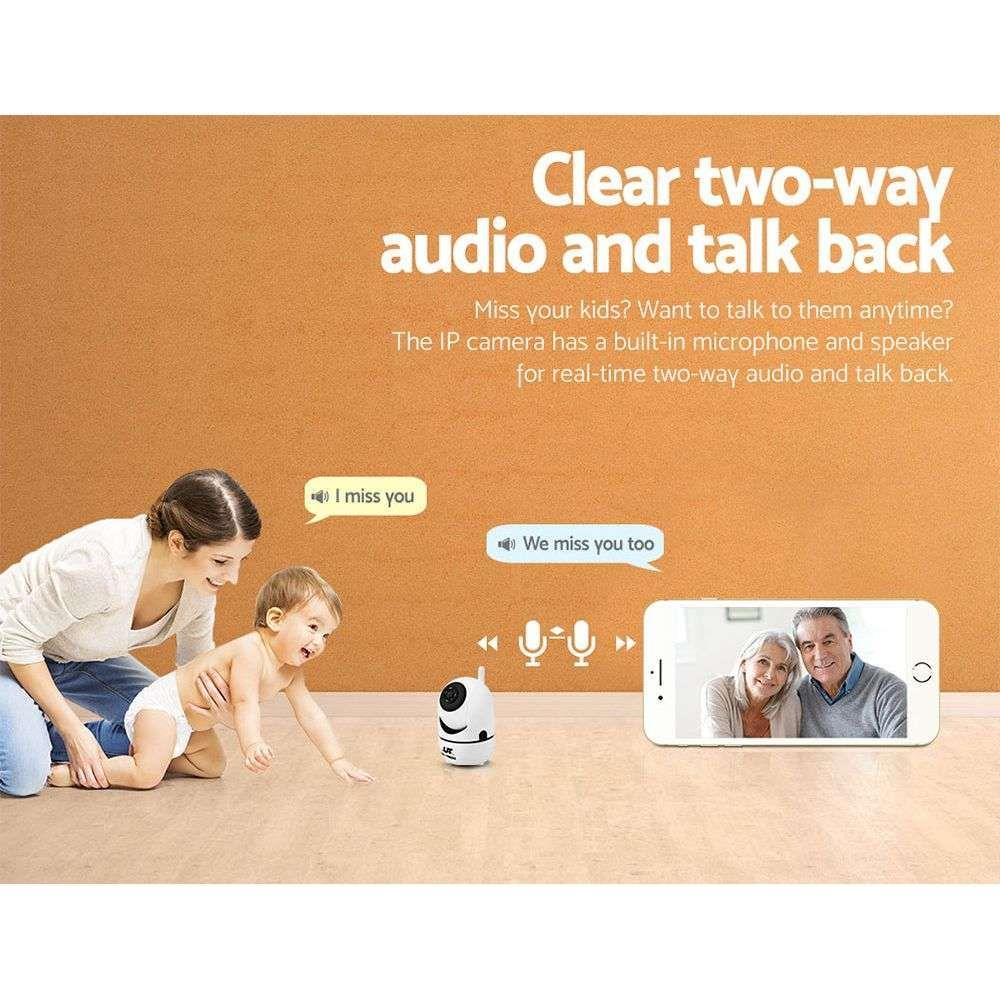 UL-TECH 1080P Wireless IP Camera CCTV Security System Baby Monitor White - Magdasmall