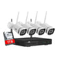 UL-tech 3MP Wireless CCTV Security Camera System WiFi Home Outdoor 8CH NVR 1TB