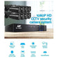 UL-TECH 8CH 5 IN 1 DVR CCTV Security System Video Recorder /w 8 Cameras 1080P HDMI Black