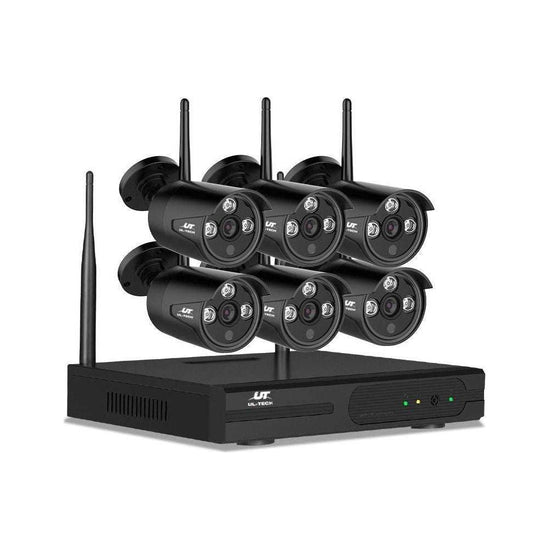 UL-tech CCTV Home Security Cameras System Wireless Outdoor IP Kit WIFI 3MP