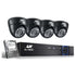 UL-Tech CCTV Security System 2TB 8CH DVR 1080P 4 Camera Sets